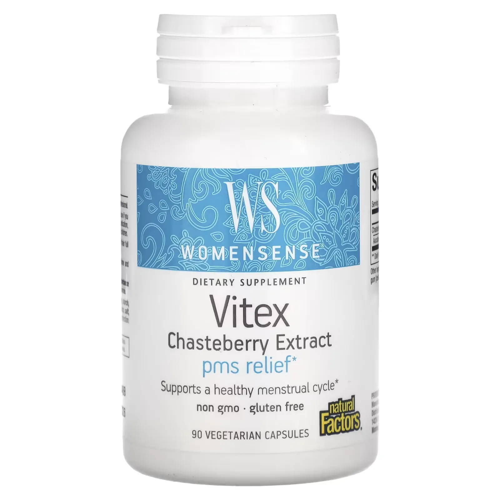 Womensense, Vitex Chasteberry Extract, 90 Vegetarian Capsules