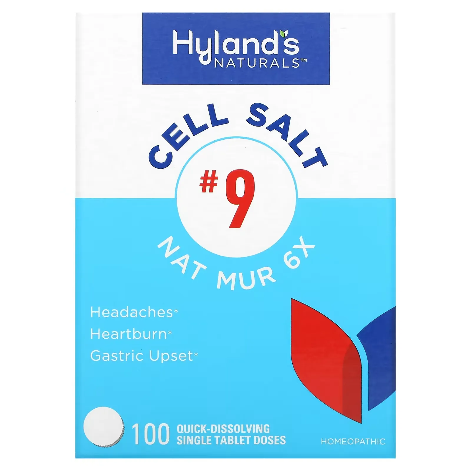 Cell Salt #9, 100 Quick-Dissolving Single Tablet Doses