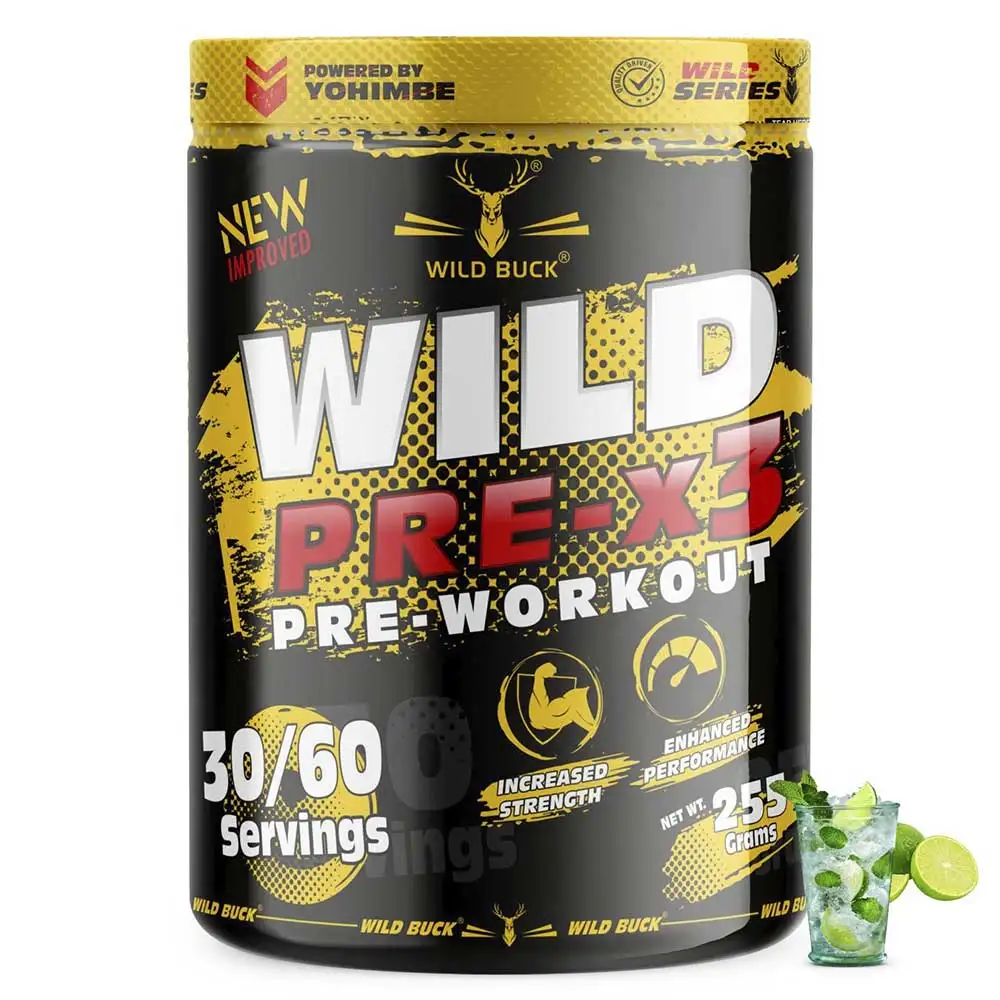 Wild Buck Wild Pre-x3,  0.56 lb  Virgin Mojito