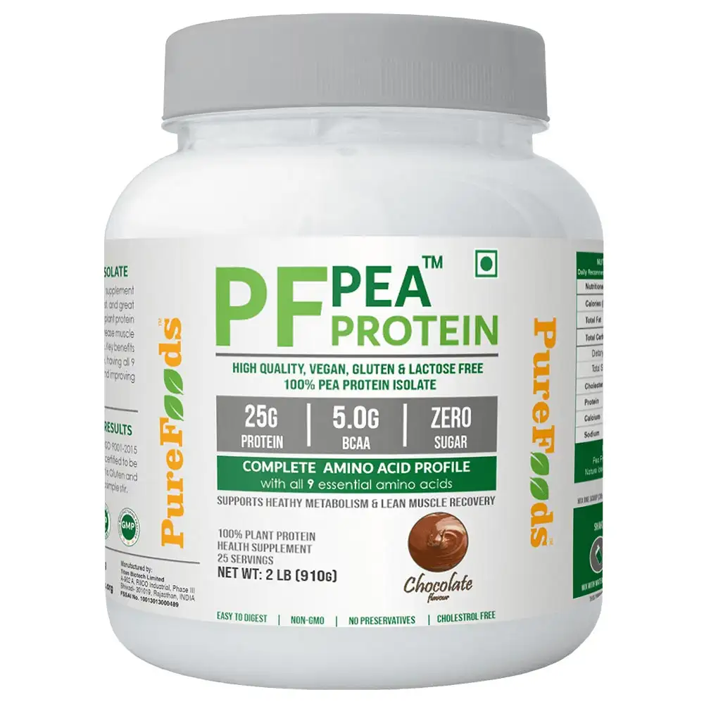 PureFoods PF Pea Protein,  2 lb  Chocolate