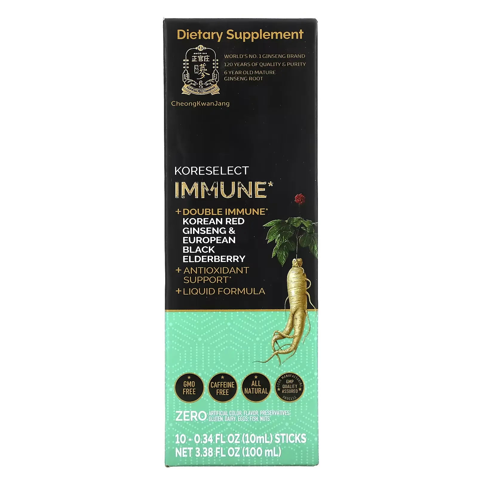 Koreselect, Immune, 10 Sticks, 0.34 fl oz (10 ml) Each