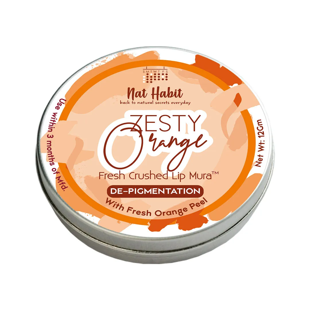 Nat Habit Zesty Orange Fresh Crushed Lip Mura