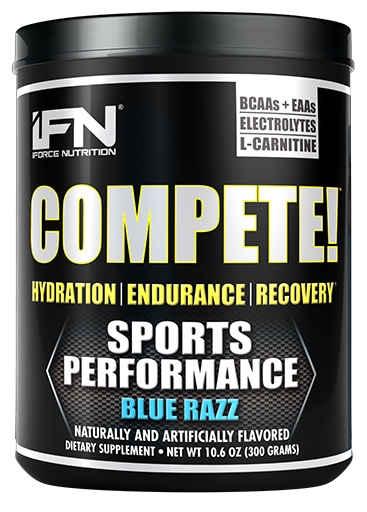 Compete By iForce Nutrition, Blue Razz, 50 Servings