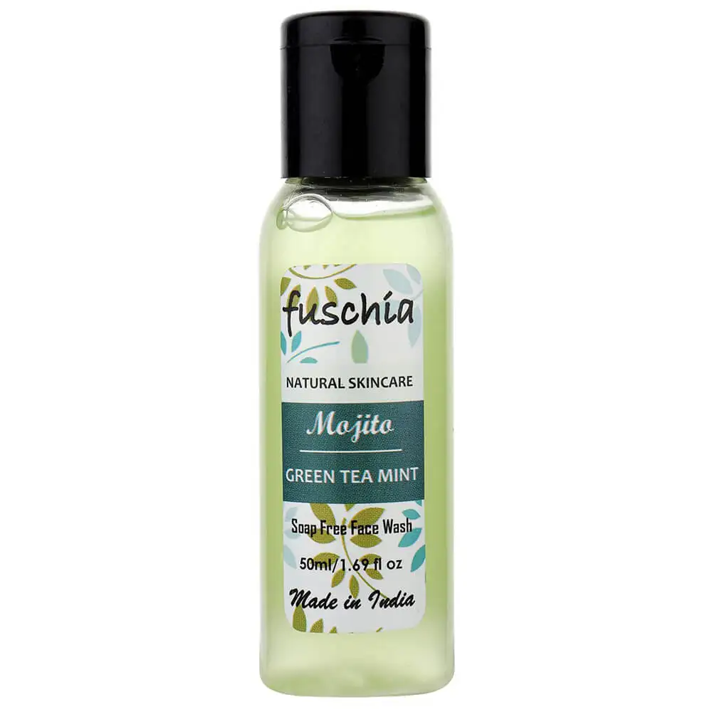 Fuschia Soap Free Face Wash,  50 ml  Mojito Green Tea Mint