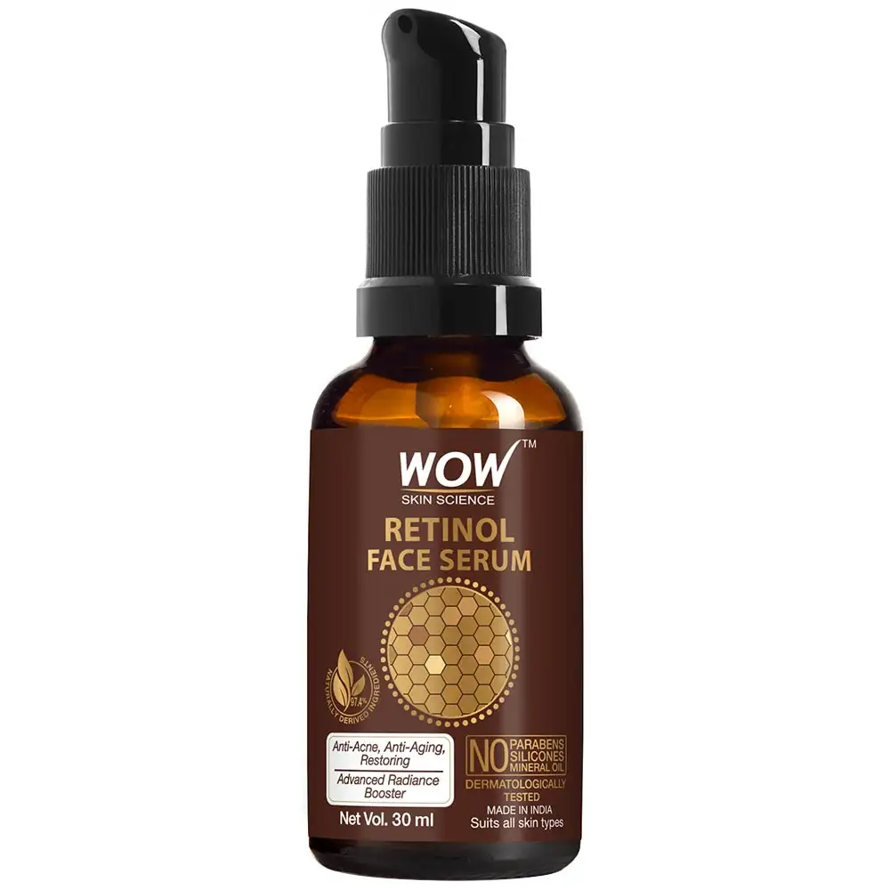 WOW Skin Science Retinol Face Serum,  30 ml  for All Skin Types