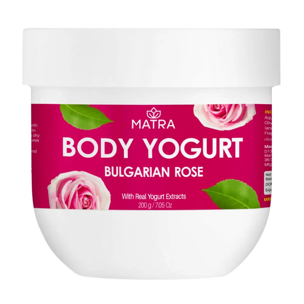 Matra Bulgarian Rose Body Yogurt with Real Yogurt Extracts