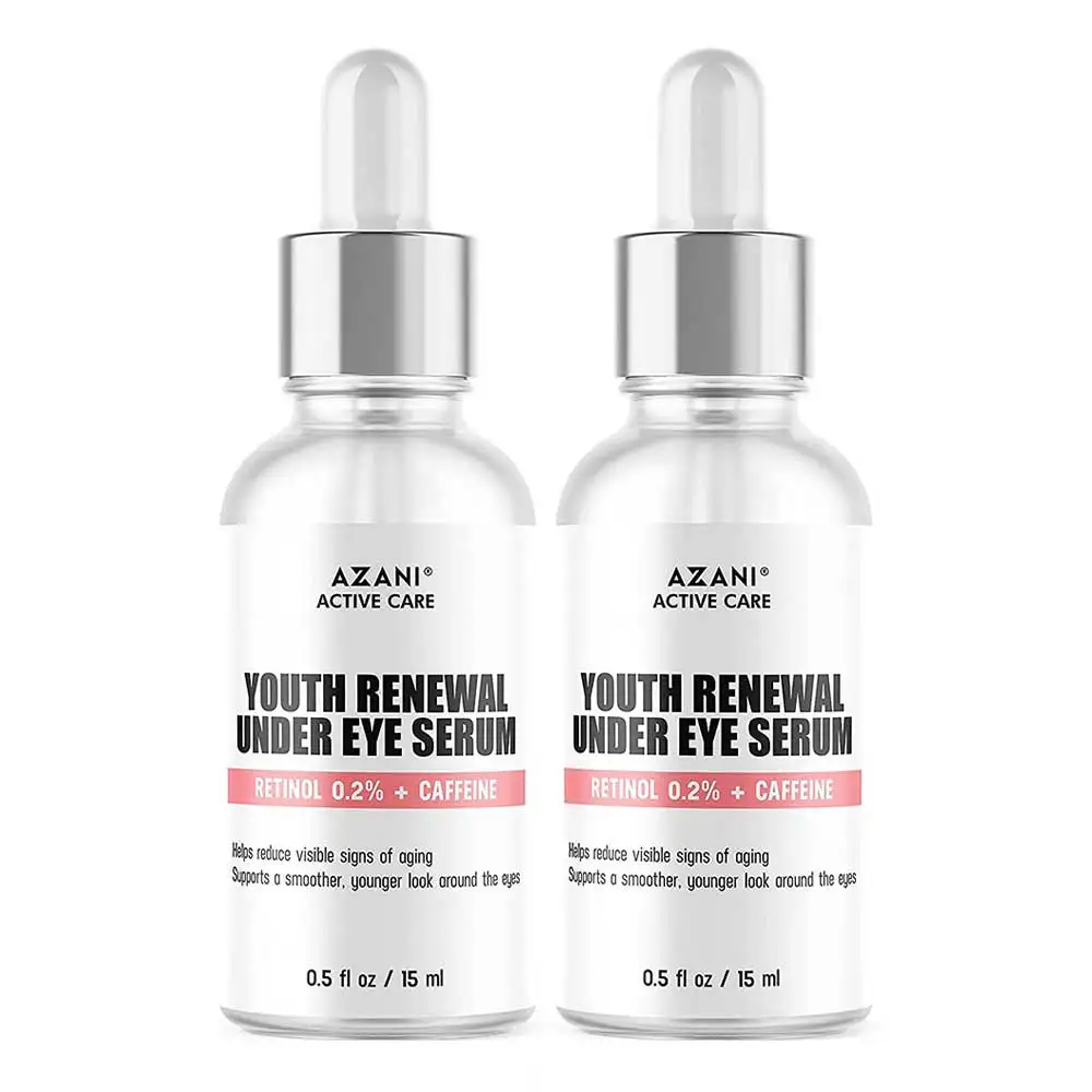 Azani Active Care Youth Renewal Eye Serum,  15 ml  for All Skin Types (Pack of 2)