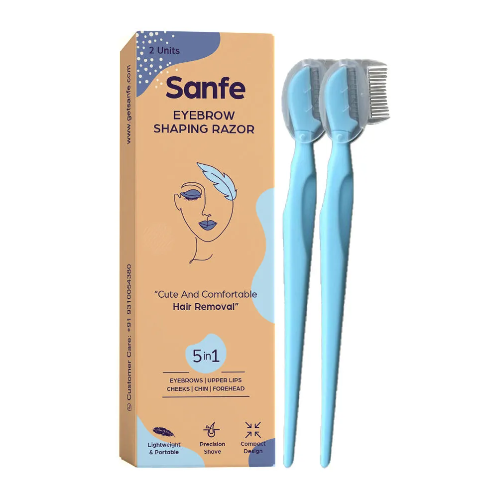 Sanfe Eyebrow Shaping Razor - Pack of 2