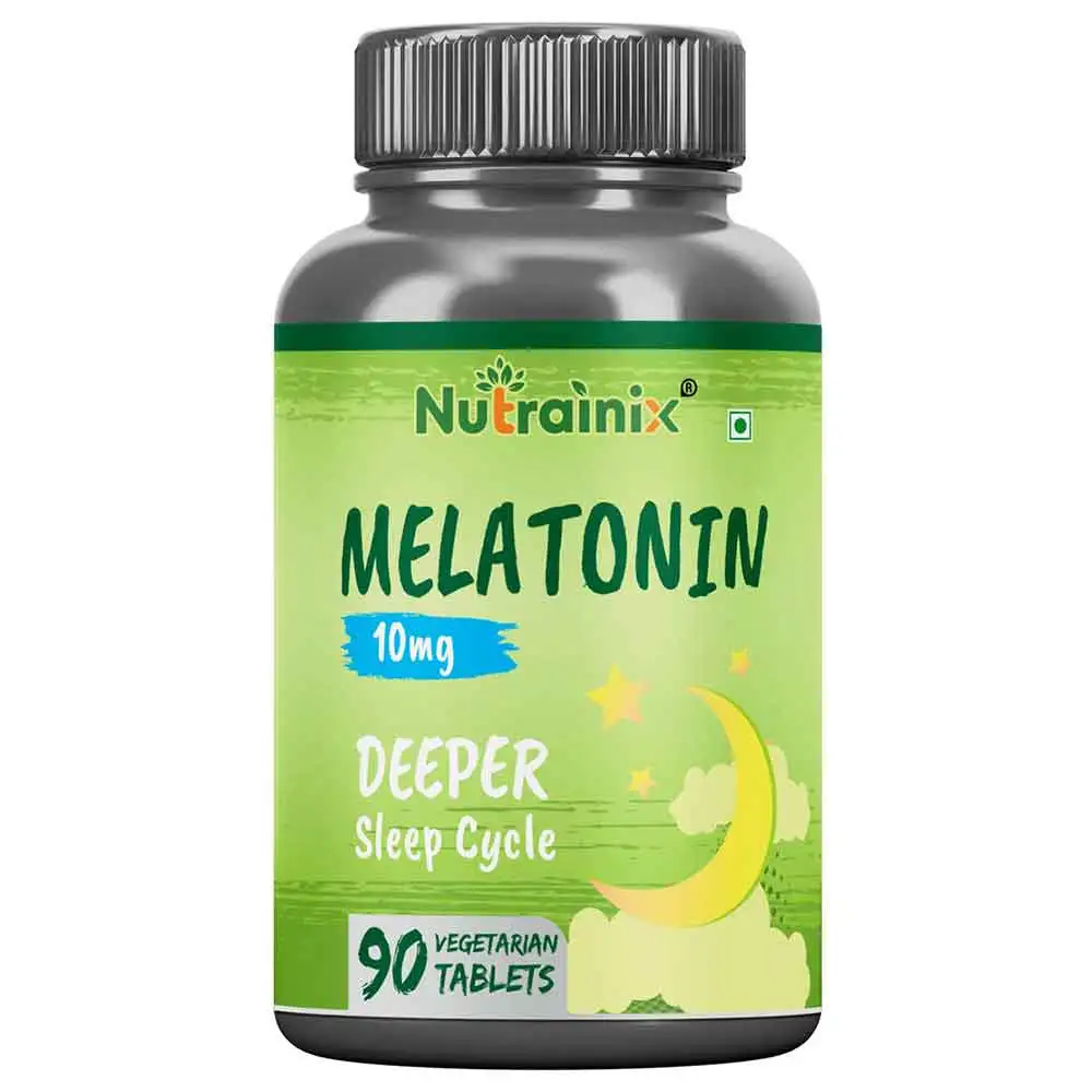 Nutrainix Melatonin 10mg,  90 tablet(s)  Unflavoured