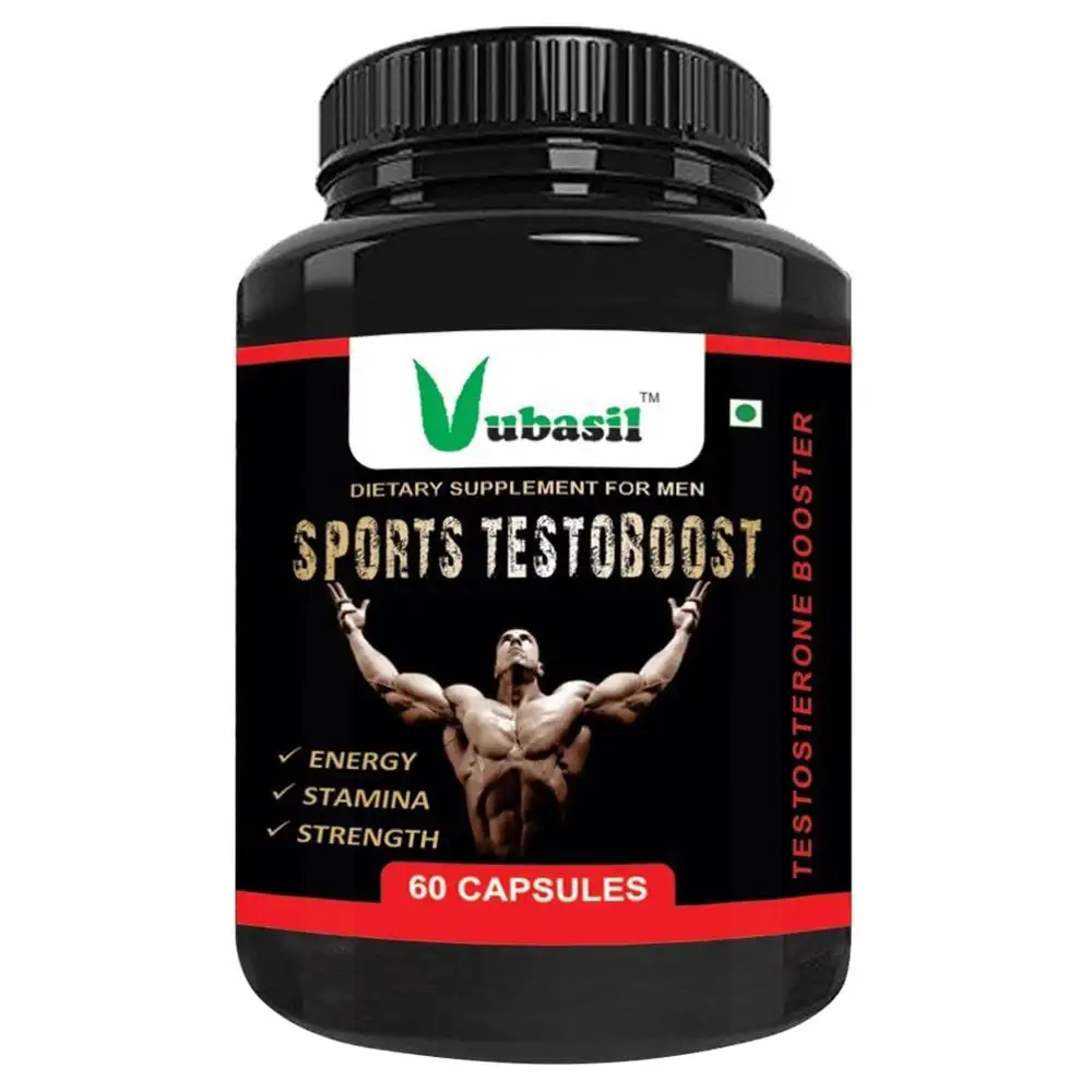 Vubasil Sports Testoboost,  60 capsules  Unflavoured