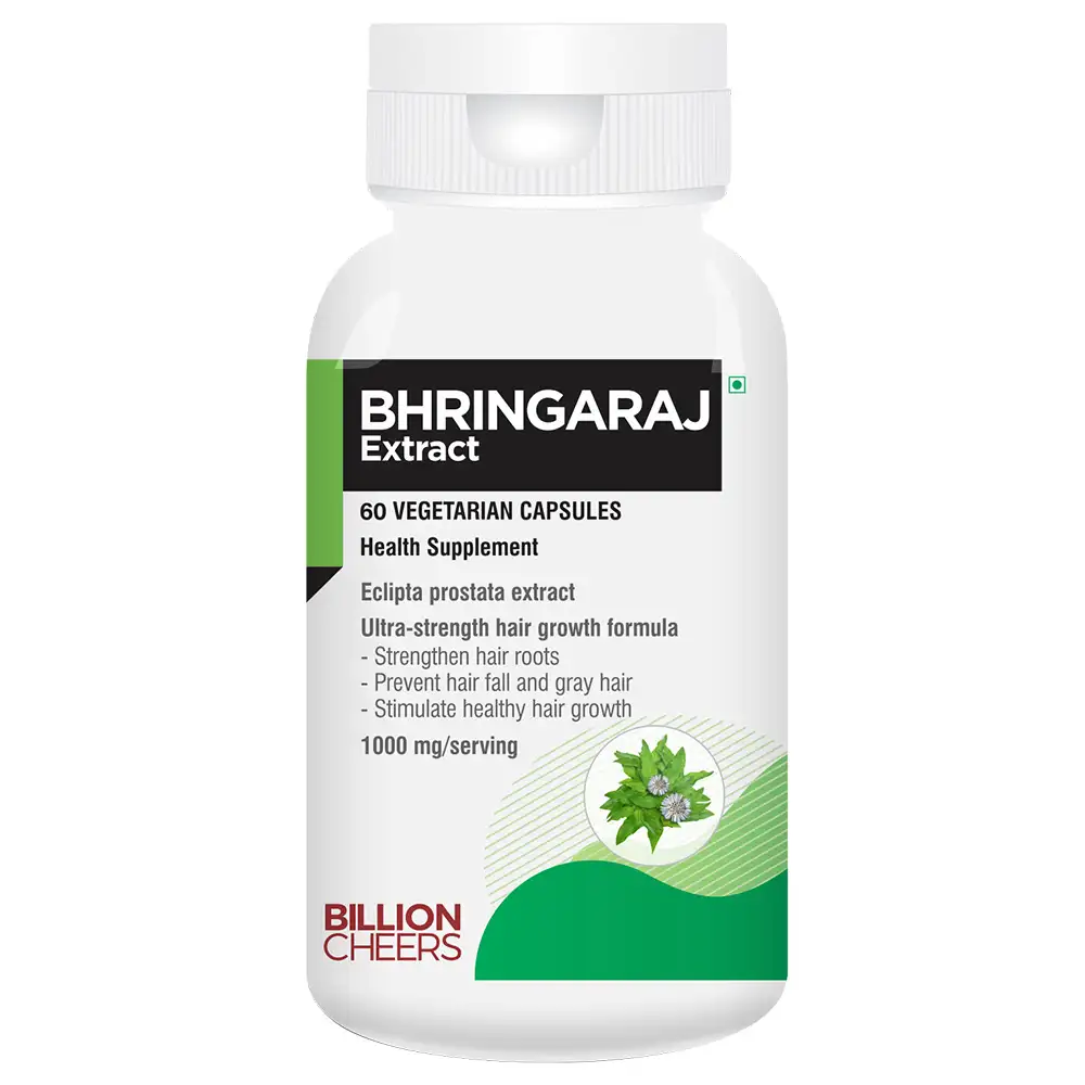 Billion Cheers Bhringaraj Extract,  60 capsules