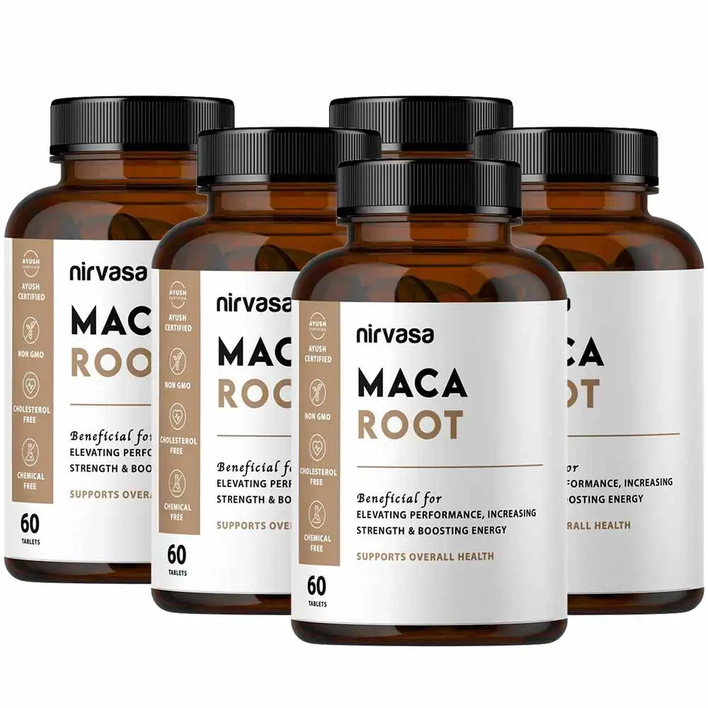 Nirvasa Maca Root (Pack of 5),  60 tablet(s)