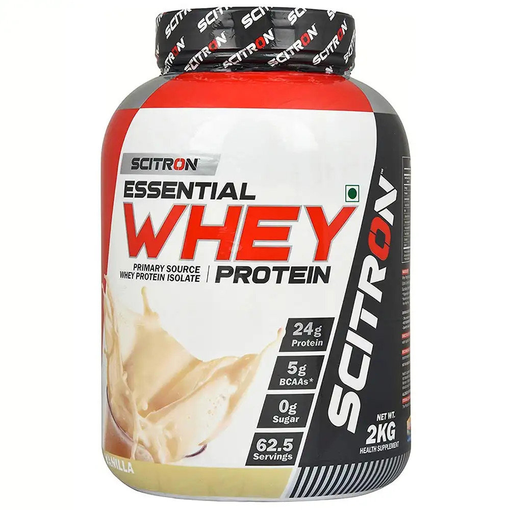 Scitron Essential Whey Protein,  4.4 lb  Vanilla