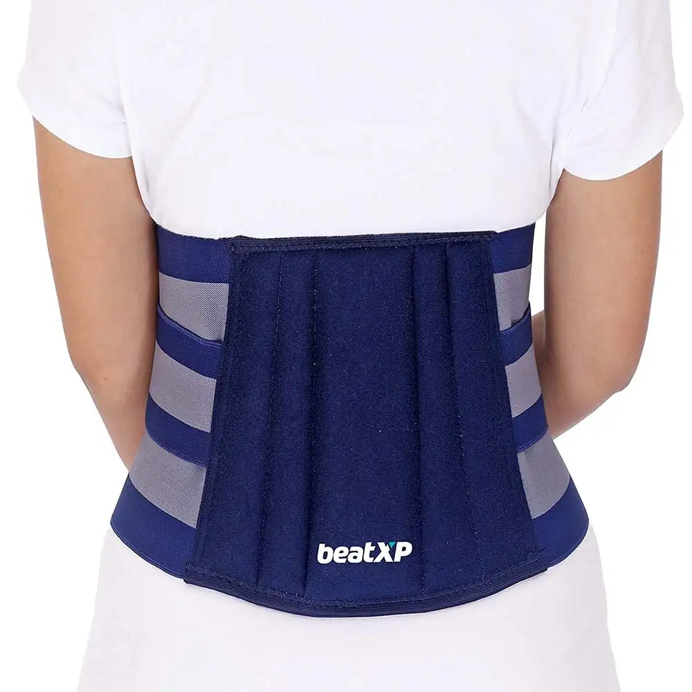 beatXP Lumbo-Sacral Support Belt,  Blue  Large