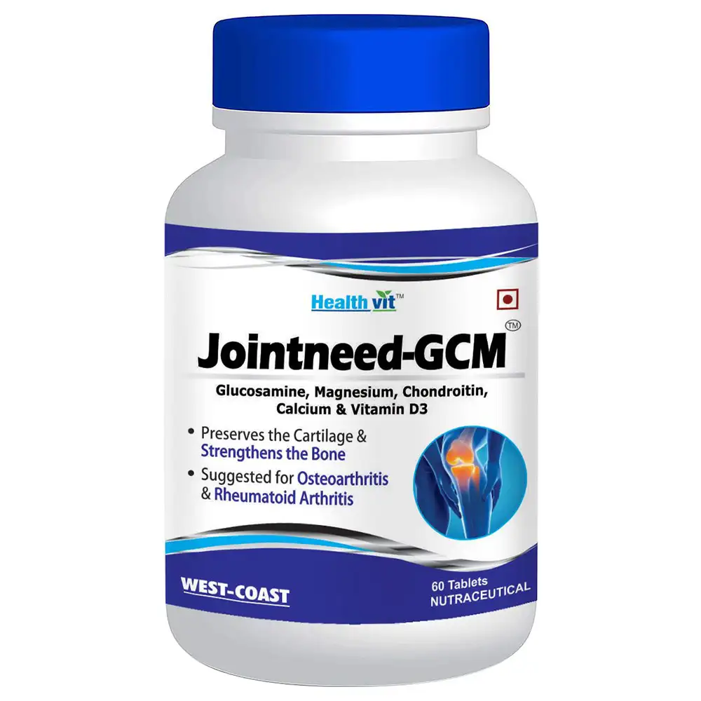 Healthvit Jointneed GCM Glucosamine,  60 tablet(s)