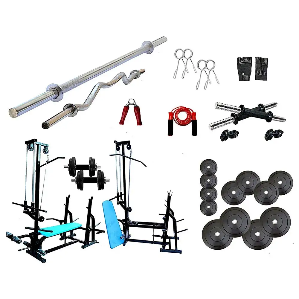 Gold Fitness Home Gym with 20 in 1 Bench 28 kg