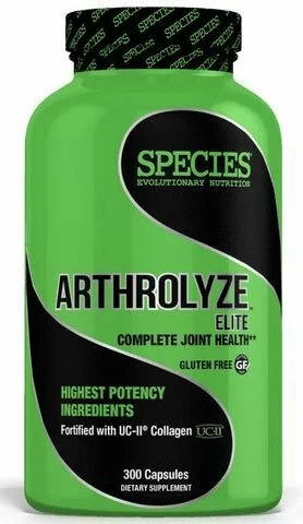 Arthrolyze Elite, By Species Nutrition, Joint Care, 300 Caps