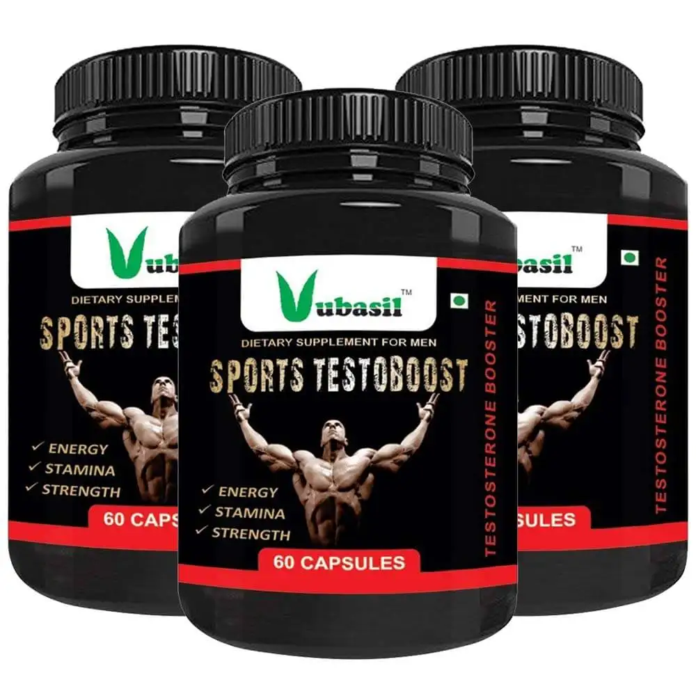 Vubasil Sports Testoboost,  180 capsules  Unflavoured