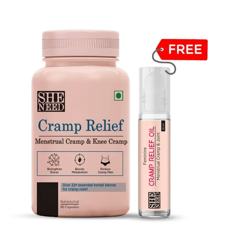 Sheneed Cramp Relief Supplement For PMS