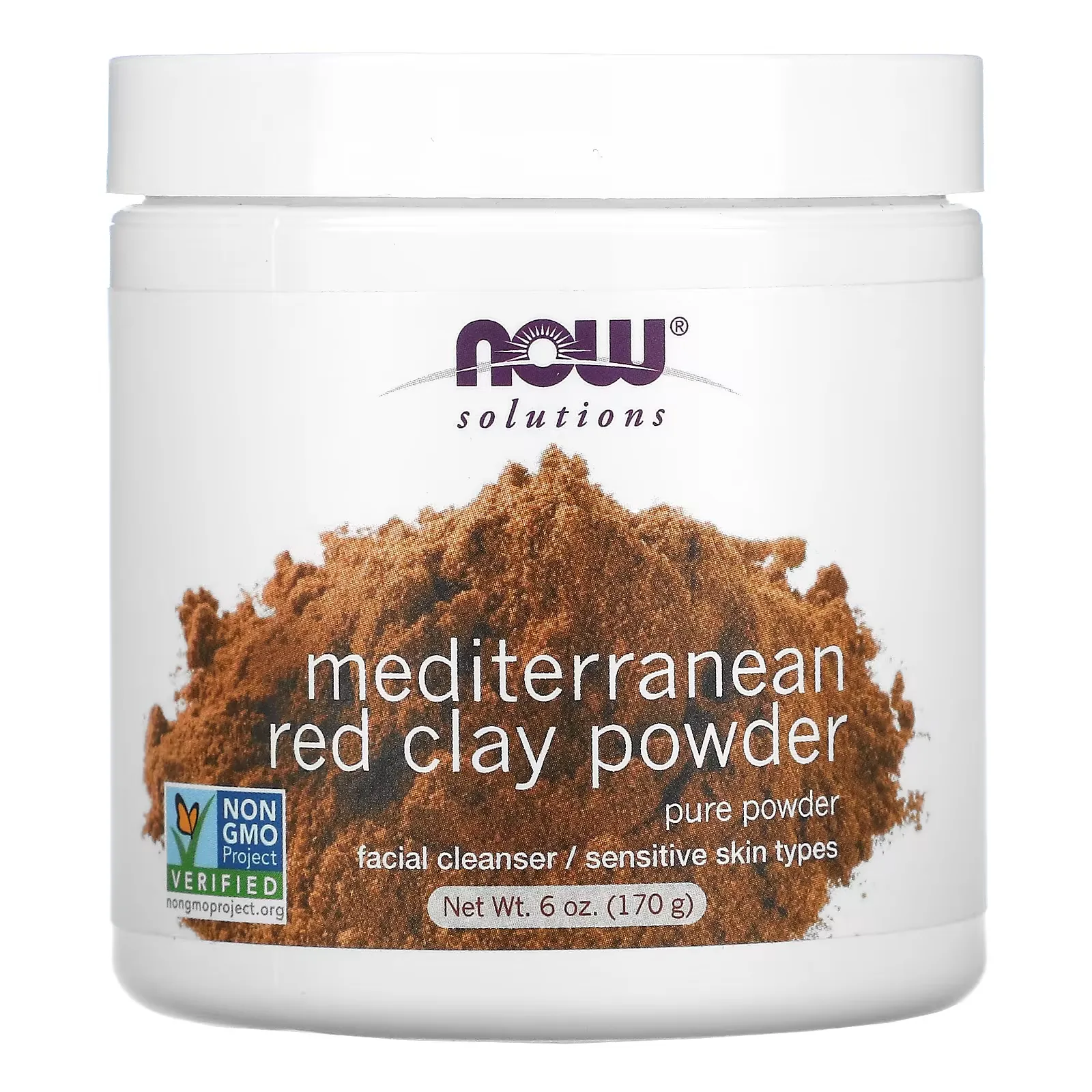 Solutions, Mediterranean Red Clay Powder, 6 oz (170 g)