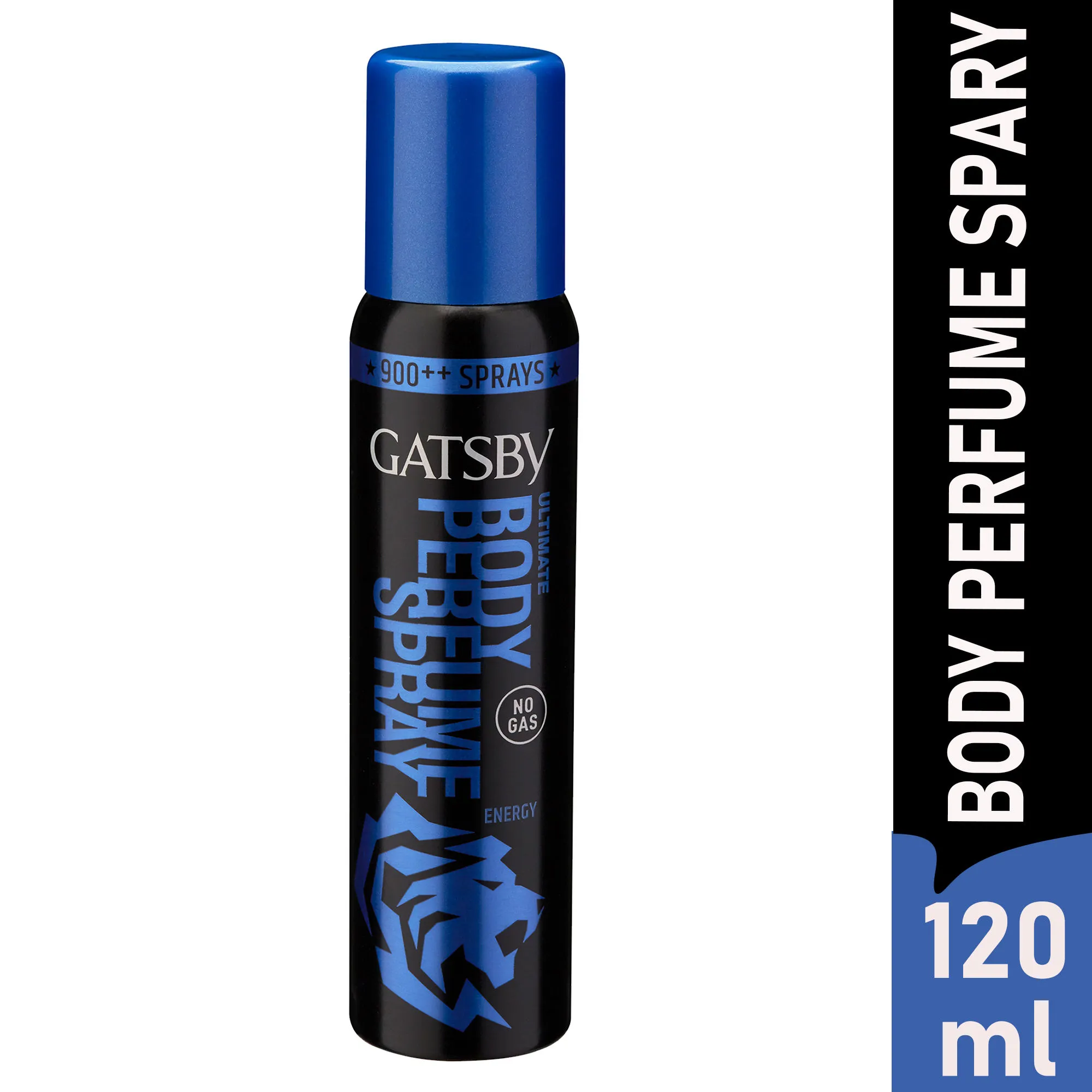 Gatsby Ultimate Body Perfume Spray, Energy