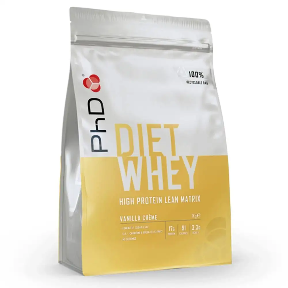 PhD Diet Whey,  2.2 lb  Vanilla Creme