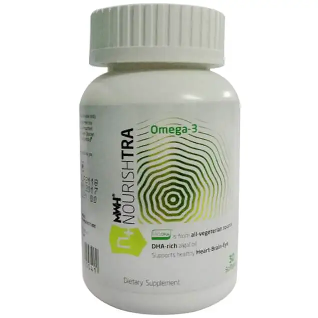 MWH Nourishtra Omega 3,  30 softgels