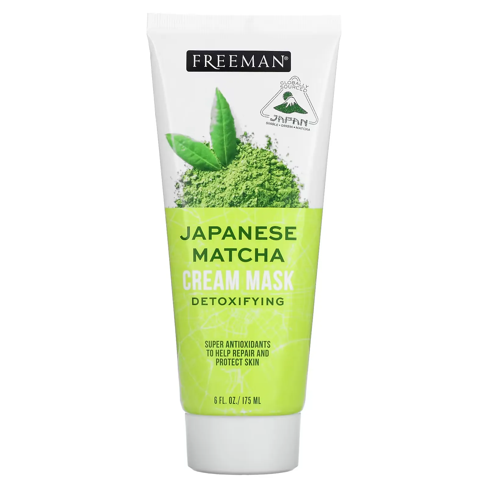 Detoxifying Japanese Matcha Cream Beauty Mask, 6 fl oz (175 ml)