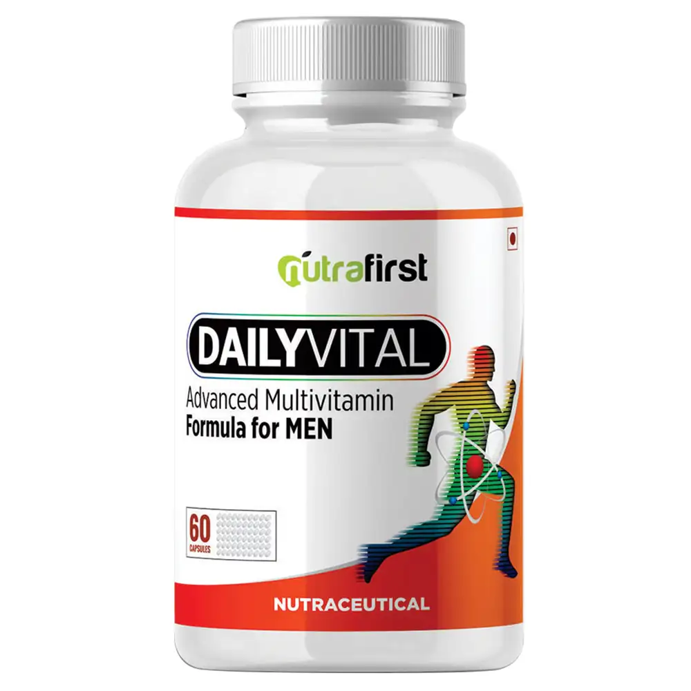 NutraFirst Daily Vital Advanced Multivitamin for Men,  60 capsules  Unflavoured