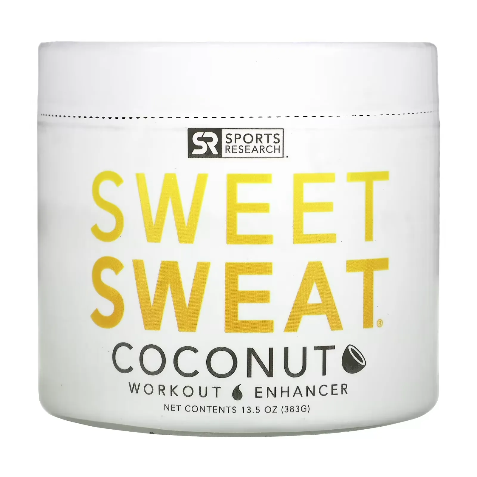 Sweet Sweat Workout Enhancer, Coconut , 13.5 oz (383 g)