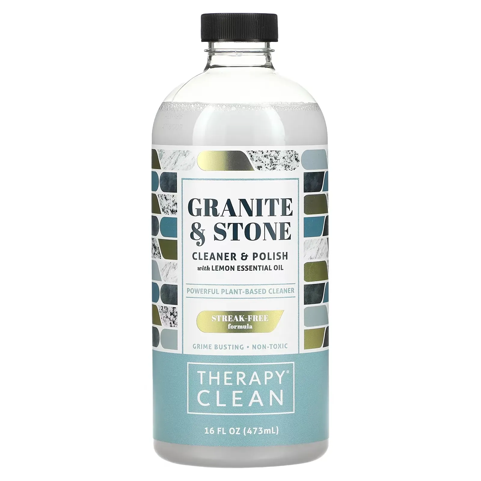 Granite & Stone, Cleaner & Polish with Lemon Essential Oil, 16 fl oz (473 ml)