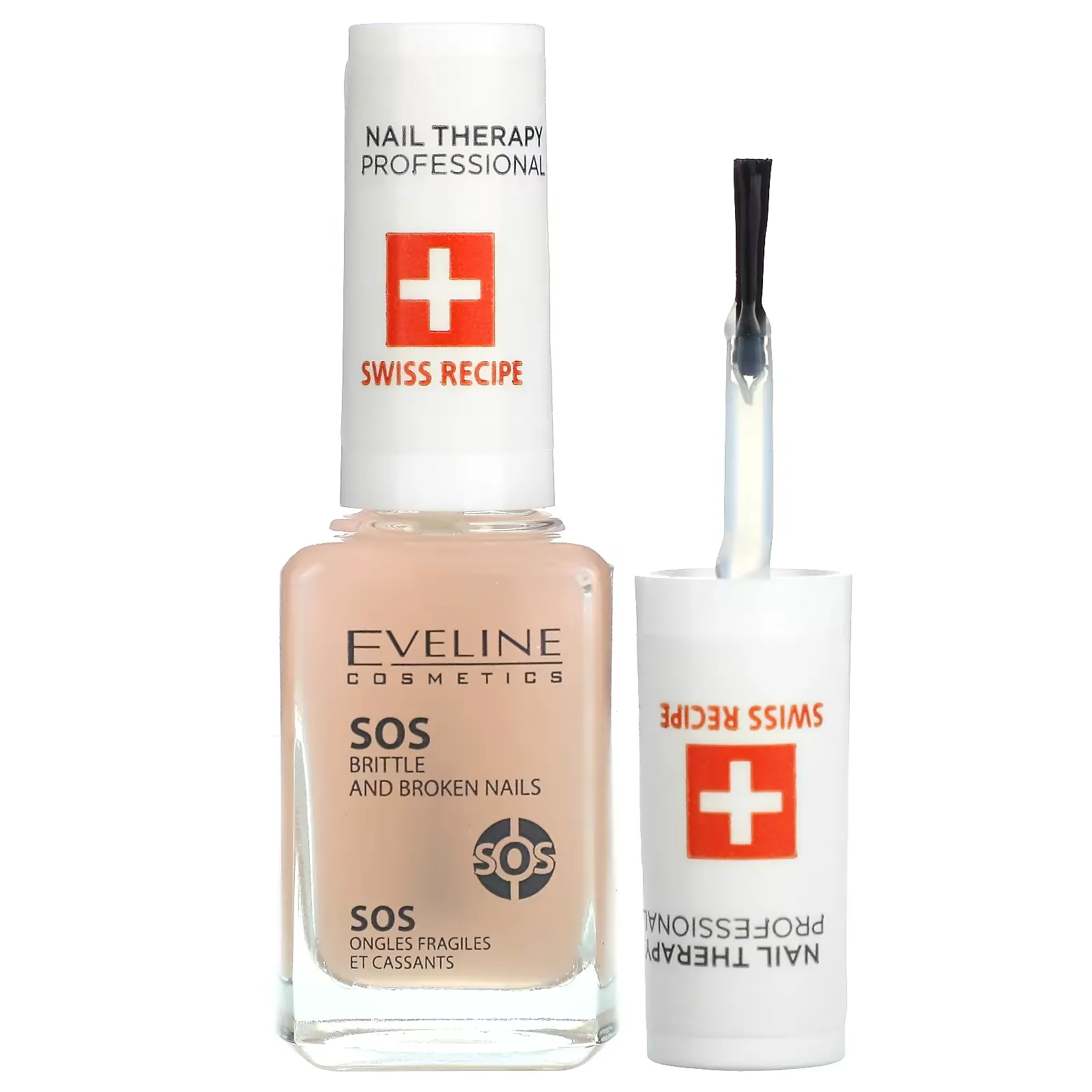 SOS Brittle & Broken Nails Multivitamin Conditioner, 0.42 fl oz (12 ml)