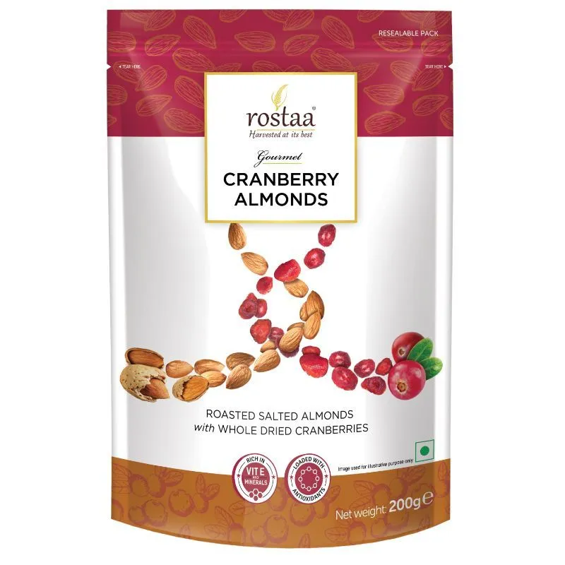 Rostaa Std Pouch Almond Cranberry Fusion Pouch