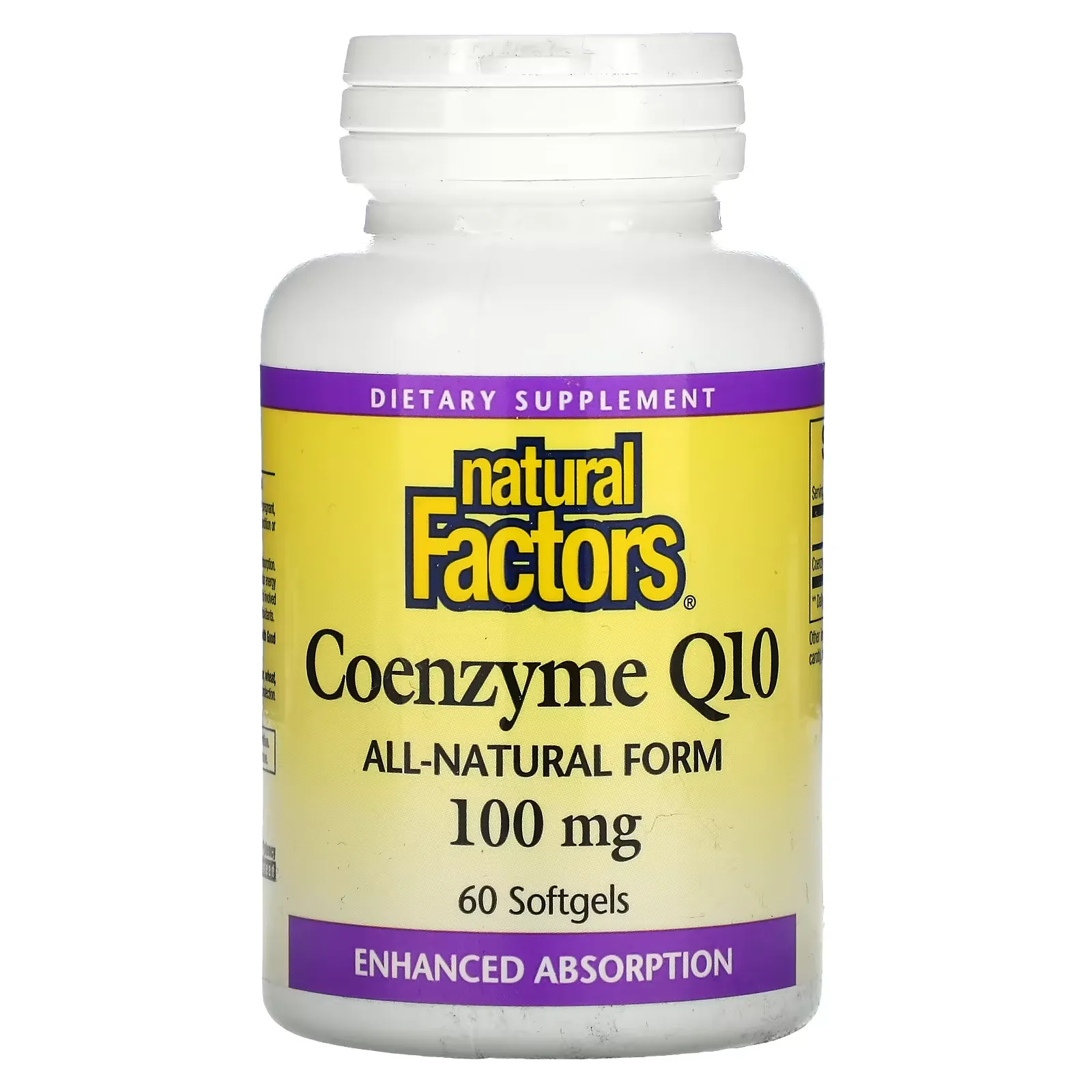 Coenzyme Q10, 100 mg, 60 Softgels