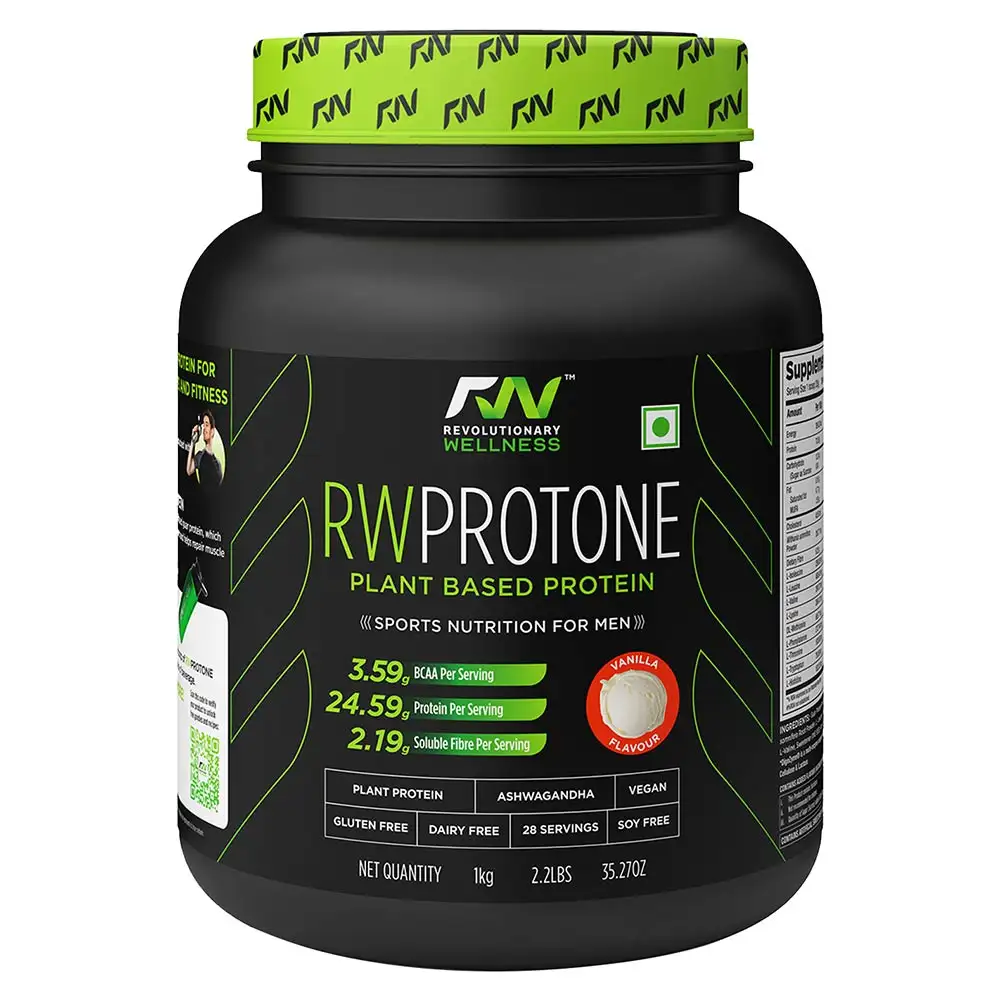 RW Protone Plant Based Protein,  Vanilla  2.2 lb