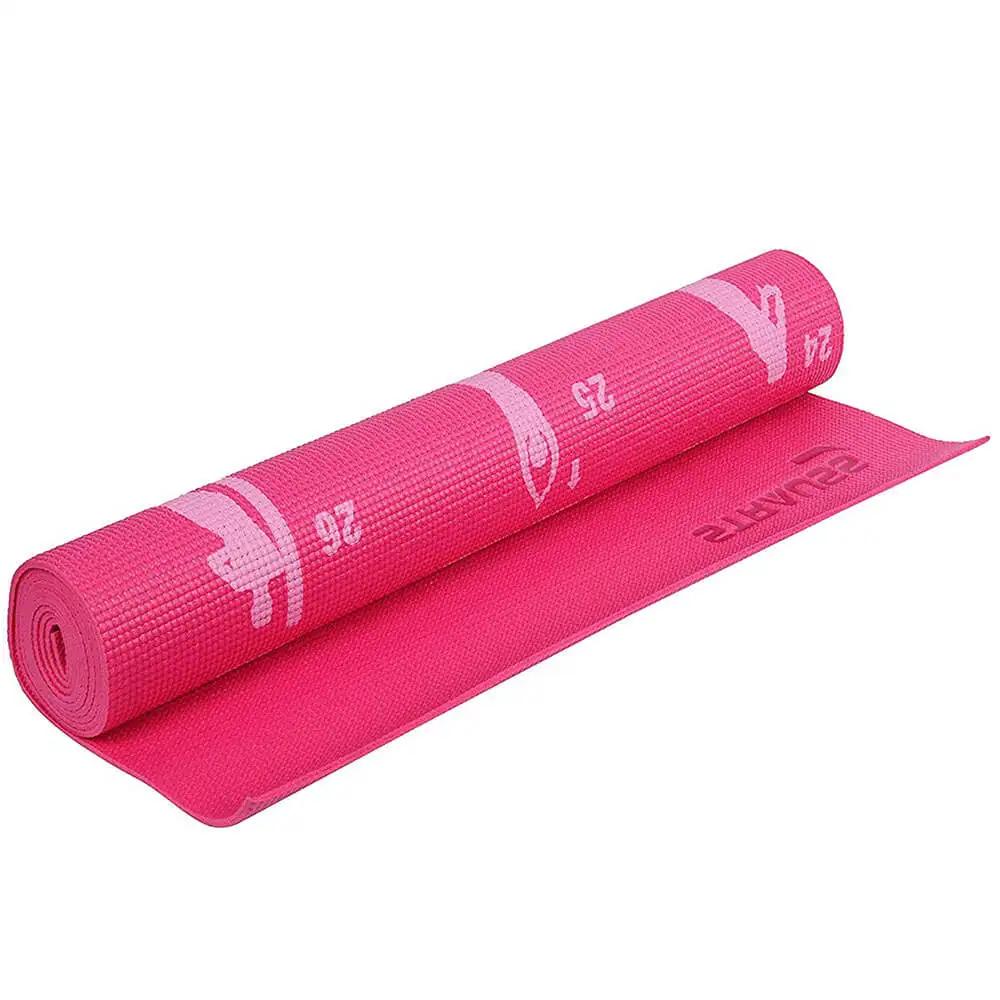 Strauss Premium Yogasna Gymnastic Exercise & Yoga Mat,  Pink  4 mm