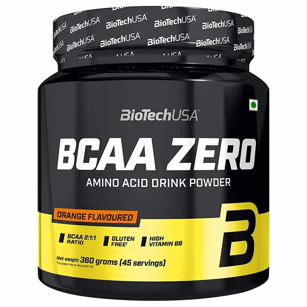 Biotech BCAA Zreo,  0.79 lb  45 Servings  Orange