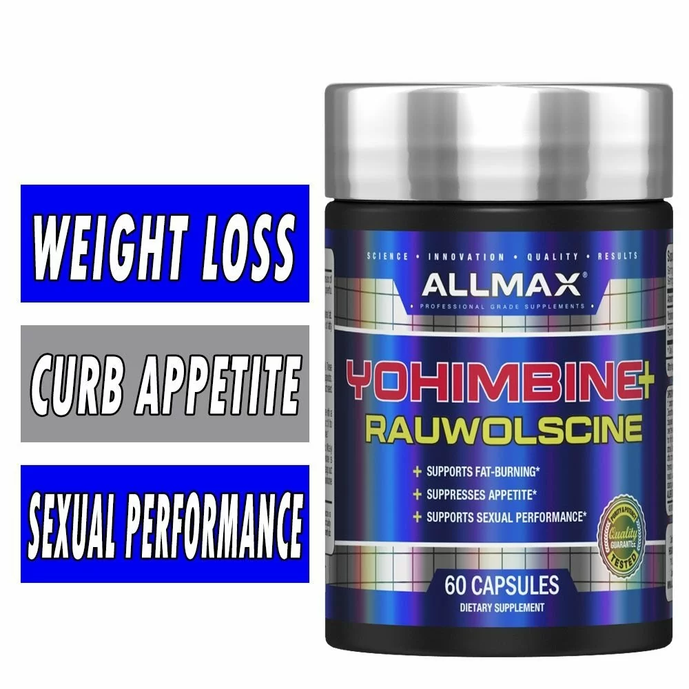 Allmax Yohimbine HCL - 60 Capsules