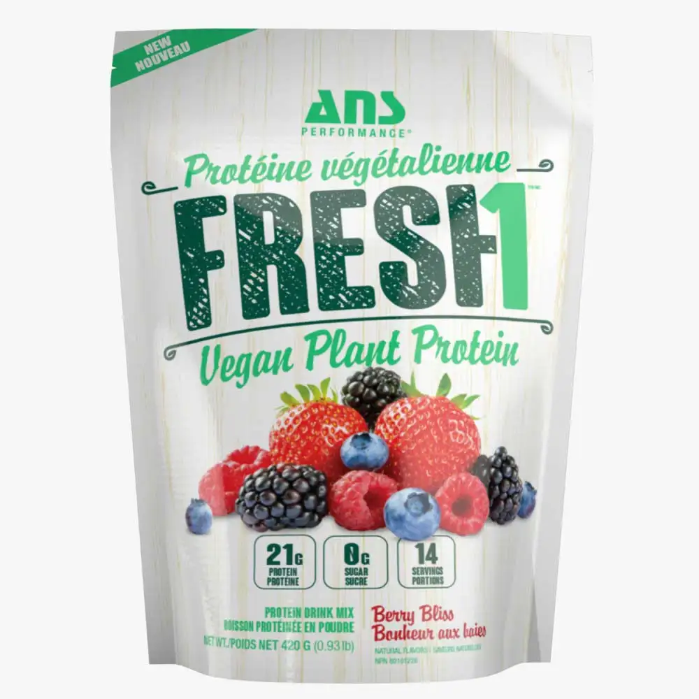 ANS Performance FRESH1 Vegan Protein,  0.93 lb  Berry Bliss