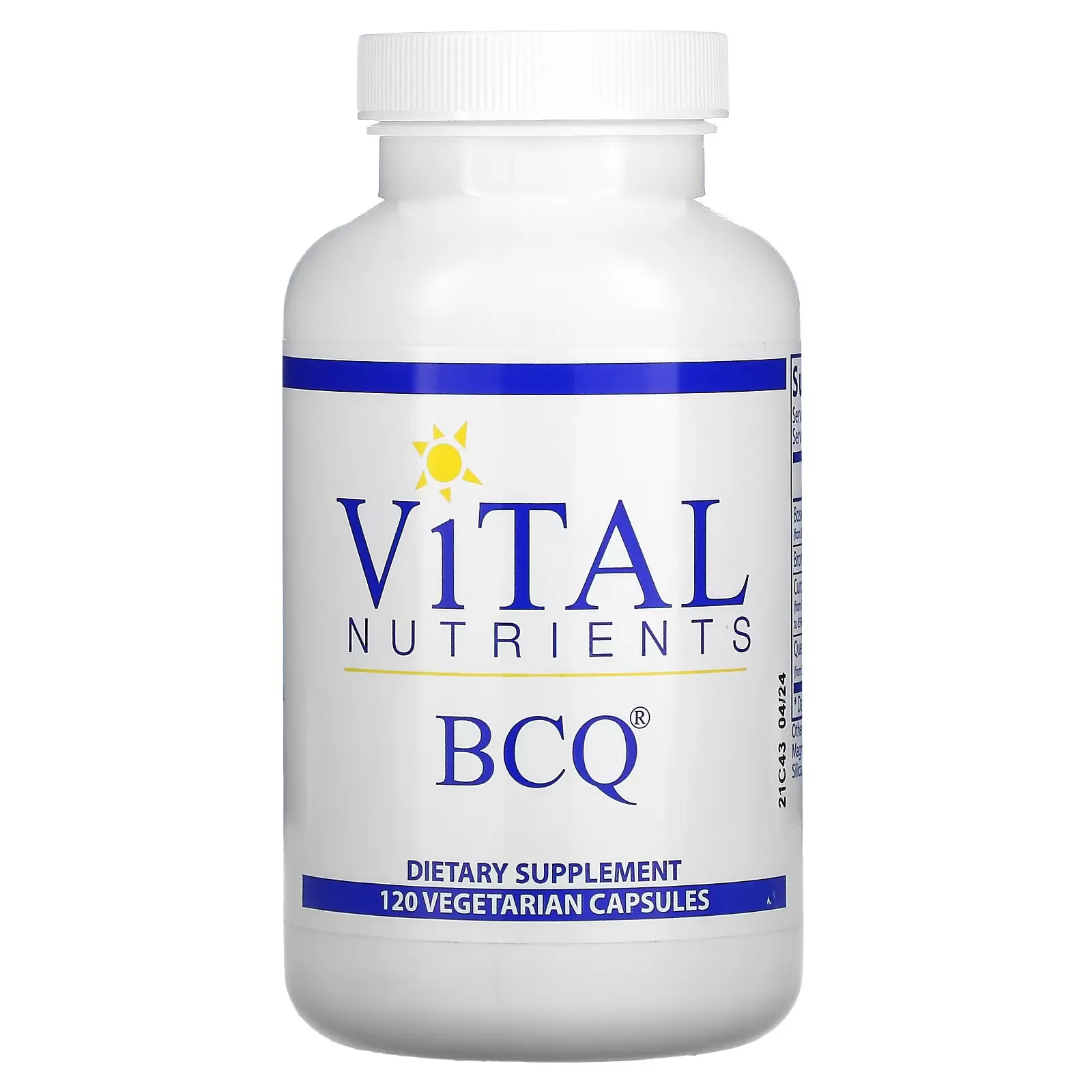 BCQ, 120 Vegetarian Capsules