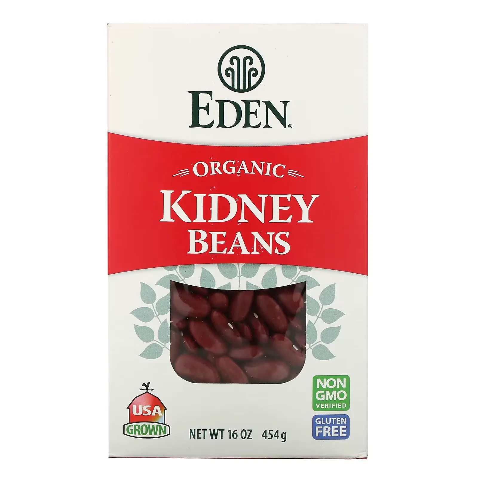 Organic, Kidney Beans, 16 oz (454 g)