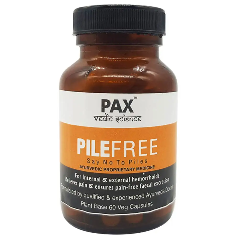 PAX Naturals PileFree,  60 capsules