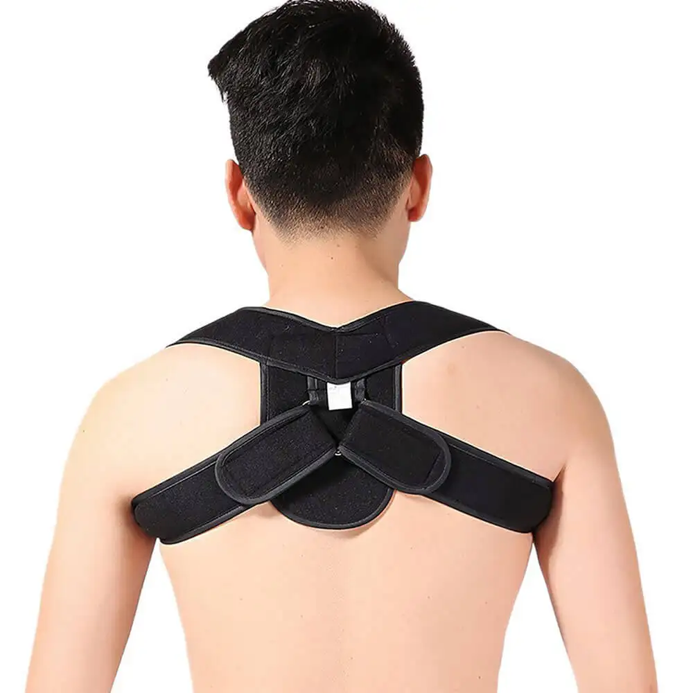 B Fit USA Unisex Posture Corrector,  Black  X/XL (2124)