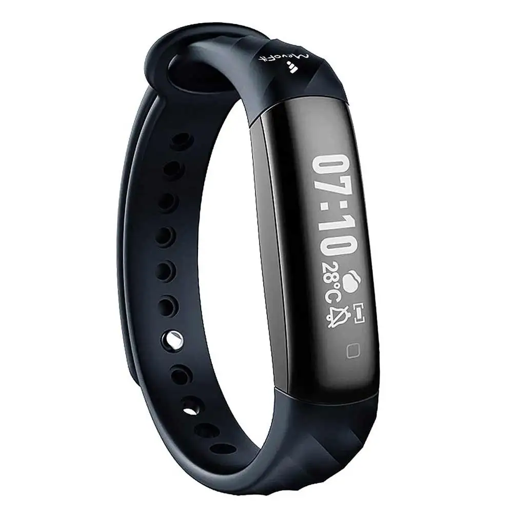 MevoFit Slim HR Fitness Band,  Blue