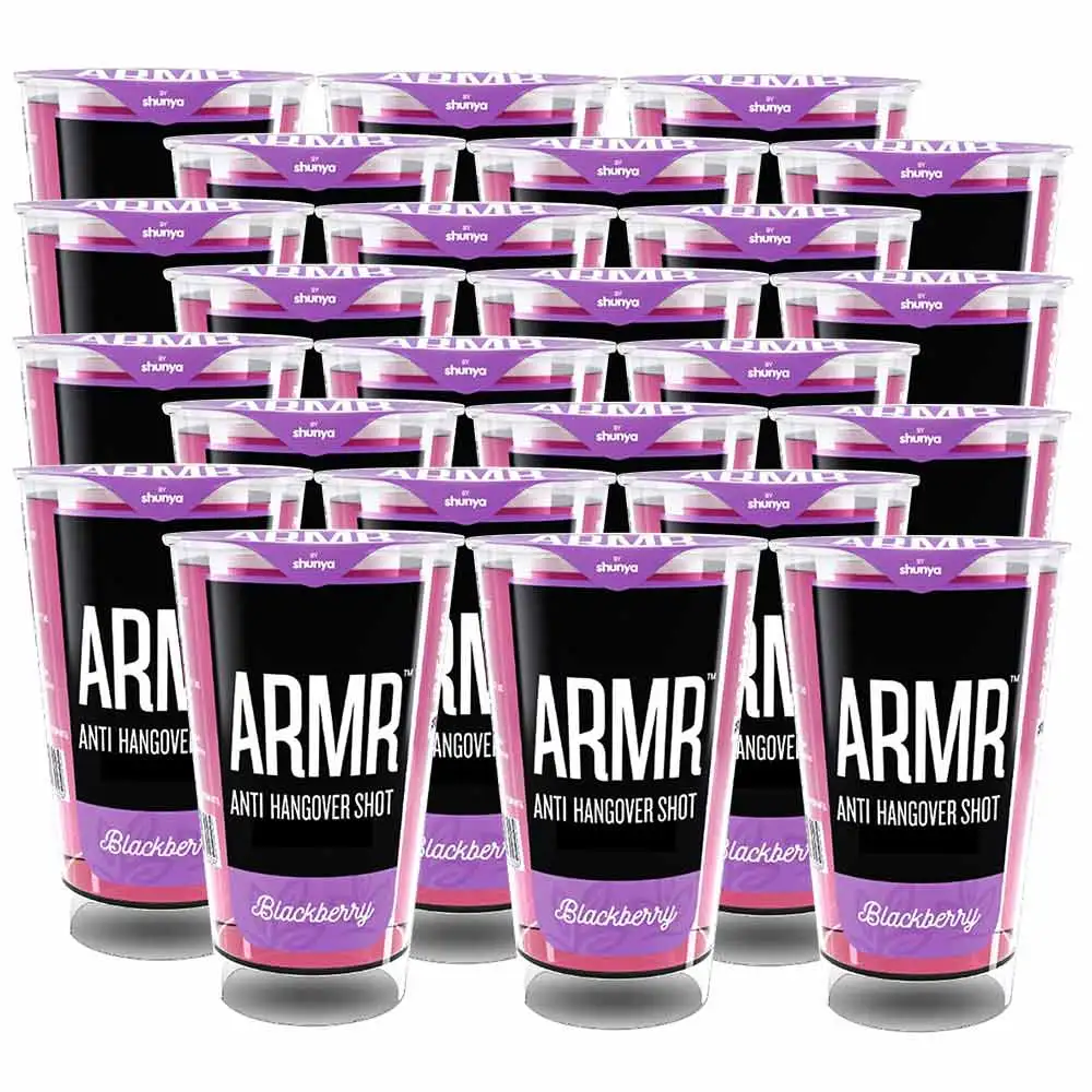 ARMR Anti Hangover Shot,  24 Piece(s)/Pack  Blackberry