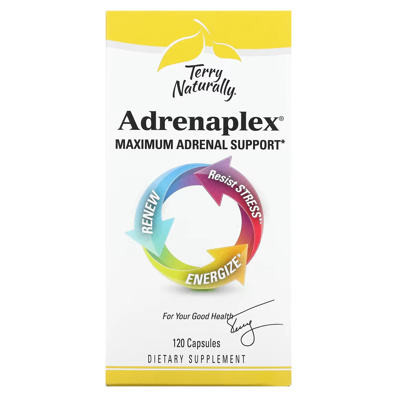 Adrenaplex, Maximum Adrenal Support, 120 Capsules