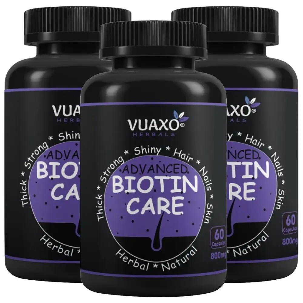 Vuaxo Advanced Biotin Care,  180 capsules  Unflavoured