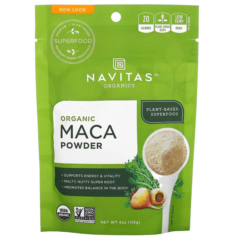 Organic Maca Powder, 4 oz (113 g)