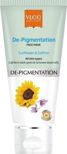 VLCC De-Pigmentation Sunflower Oil & Saffron Face Mask