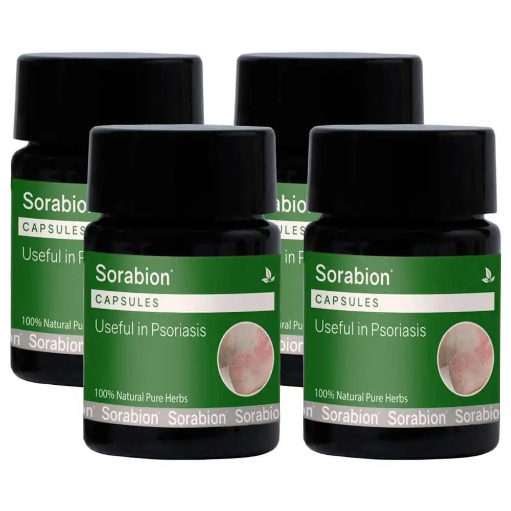 Sorabion Psoriasis (Pack of 4),  10 capsules